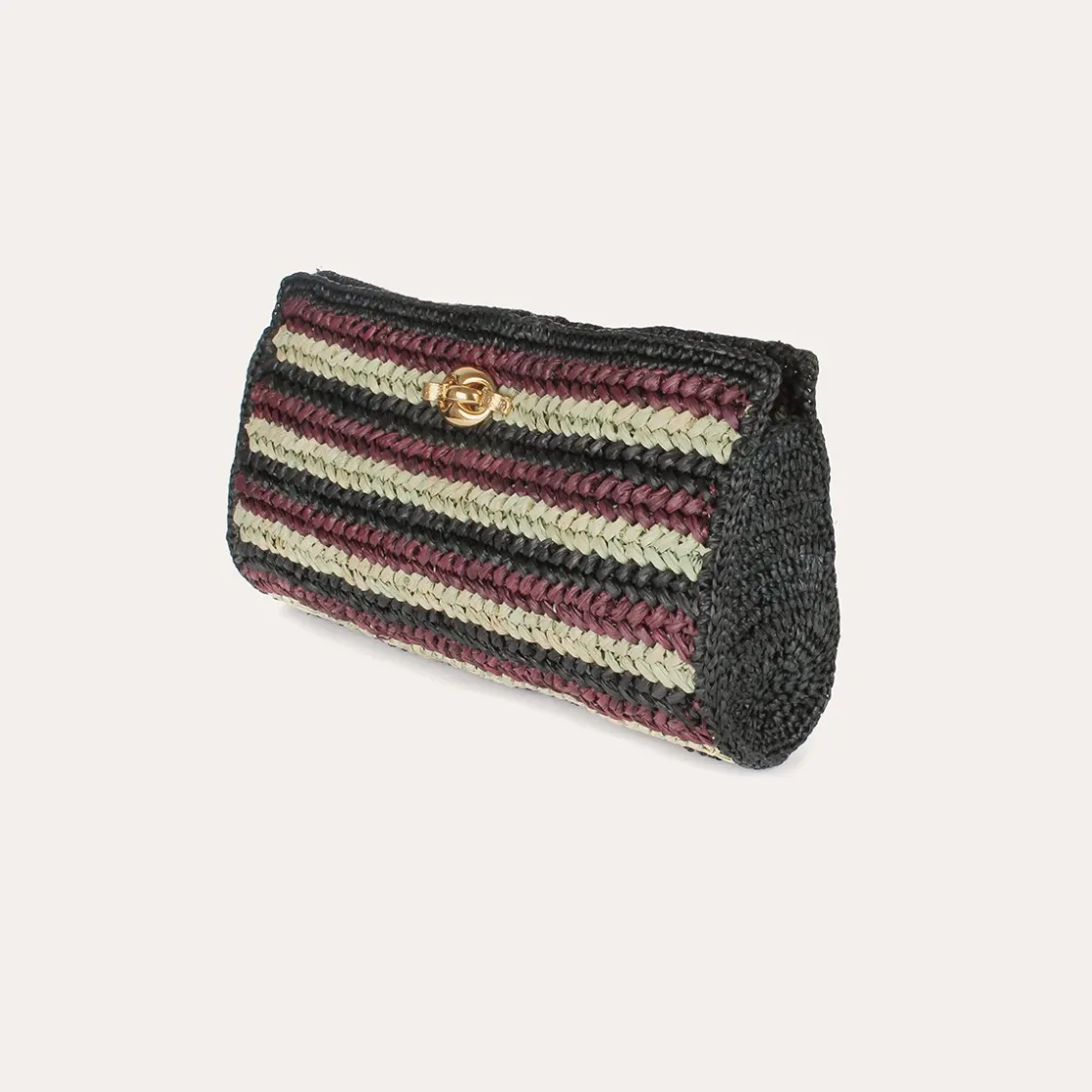 Gas Bijoux Uptown clutch raffia^ Sacs & Pochettes
