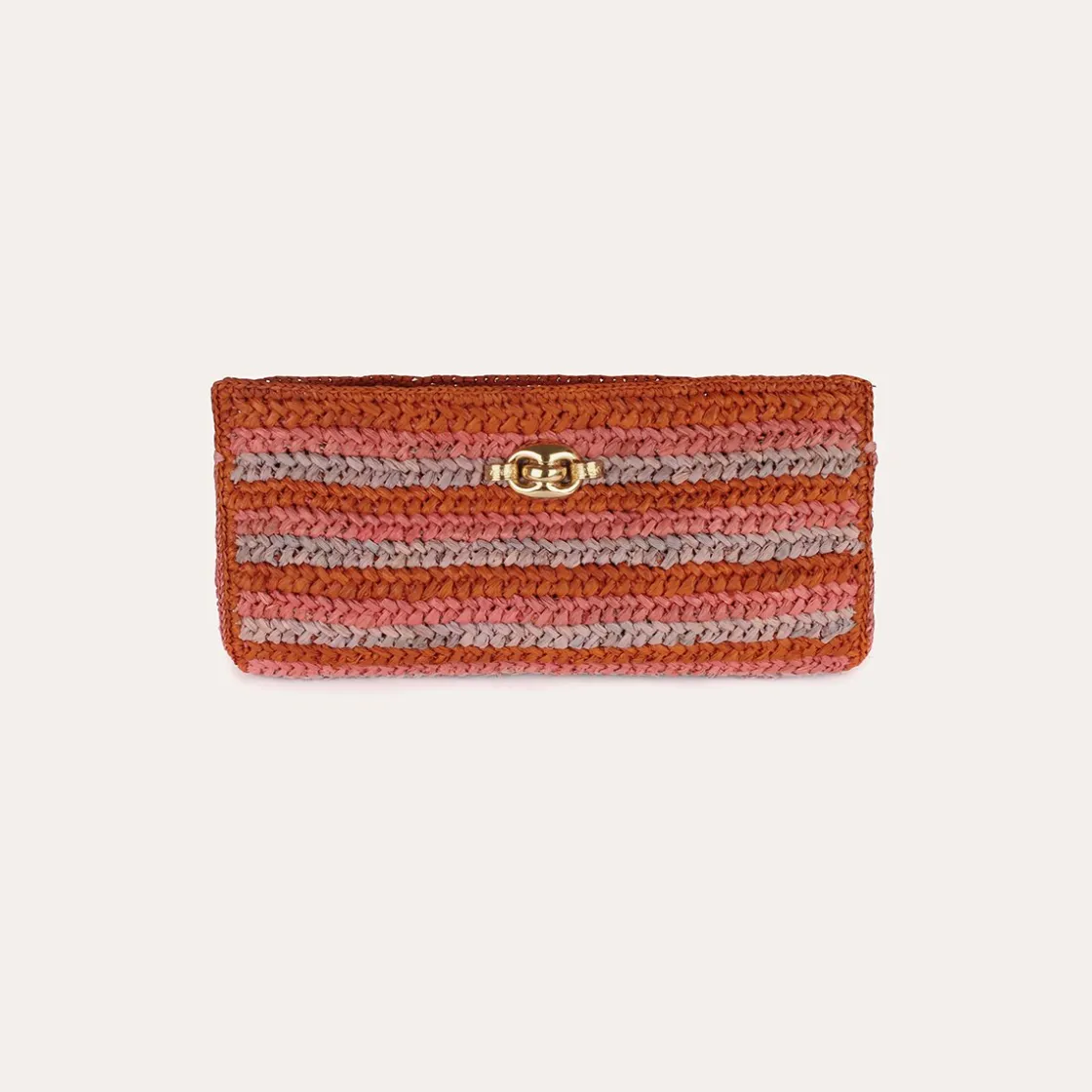 Gas Bijoux Uptown clutch raffia^ Sacs & Pochettes