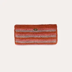 Gas Bijoux Uptown clutch raffia^ Sacs & Pochettes