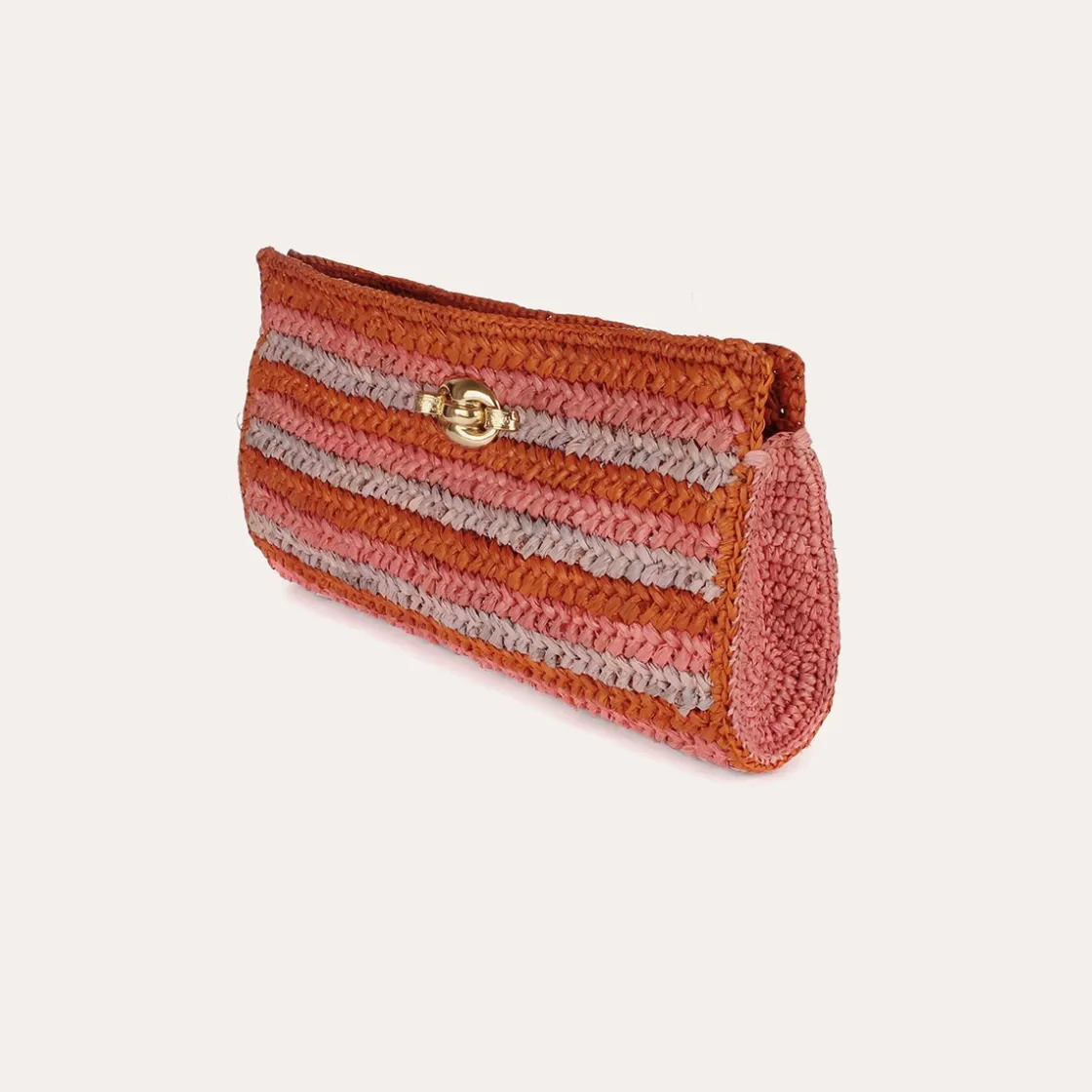 Gas Bijoux Uptown clutch raffia^ Sacs & Pochettes
