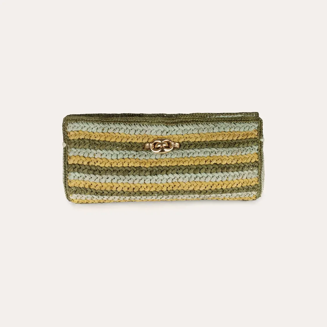 Gas Bijoux Uptown clutch raffia^ Sacs & Pochettes