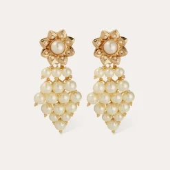 Gas Bijoux Uva tassels earrings gold^Femme Boucles D'oreilles
