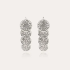 Gas Bijoux Very Diva quadruple earrings small size silver^Femme Boucles D'oreilles|Bijoux Argentés