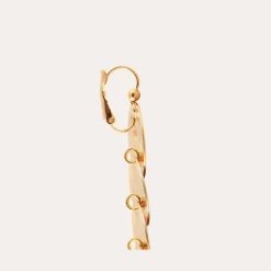 Gas Bijoux Very Diva quadruple earrings small size gold^Femme Boucles D'oreilles