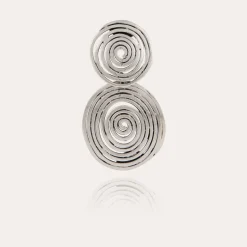 Gas Bijoux Wave earrings small size silver^Femme Boucles D'oreilles|Bijoux Argentés