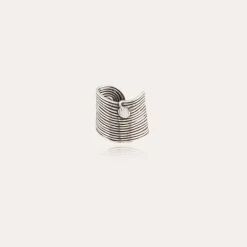 Gas Bijoux Wave ring large size silver^Homme Bagues Homme|Bijoux Argentés Homme
