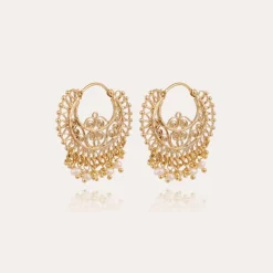 Gas Bijoux Yuca hoop earrings gold^Femme Boucles D'oreilles