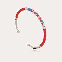 Gas Bijoux Zanzibar Vilebrequin bracelet large size silver^Homme Bracelets Homme|Joncs Homme