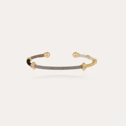 Gas Bijoux Zanzifull jonc strass bracelet gold^Femme Bracelets