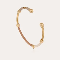 Gas Bijoux Zanzifull jonc strass bracelet gold^Femme Bracelets